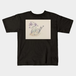 Pigeon with chicks Kids T-Shirt